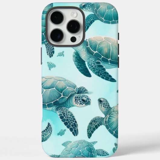 Zee Turtle Friends Case-Mate iPhone Case (Achterkant)