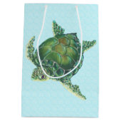 Zee Turtle Gift Bag Medium Cadeauzakje (Achterkant)