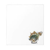 Zee Turtle Green Blue Notitieblok (Voorkant)