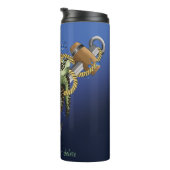 Zee Turtle Green Blue Thermosbeker (Geroteerd rechts)