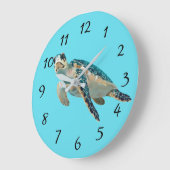 Zee Turtle Grote Klok (Hoek)