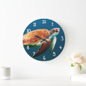 Zee Turtle Grote Klok (Huis)