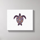 Zee Turtle Halloween Spider-Web Pumpkin Ghost Hall Canvas Afdruk (Voorkant)