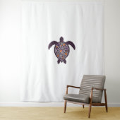 Zee Turtle Halloween Spider-Web Pumpkin Ghost Hall Wandkleed (In situ)