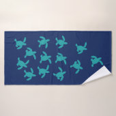 Zee Turtle Hatchlings Bath Towel Badhanddoek (Badhanddoek)