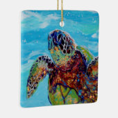 Zee Turtle Honu 10 Keramisch Ornament (Rechts)