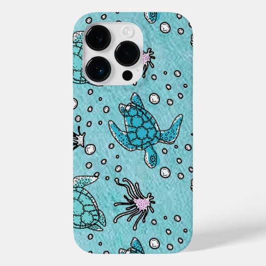 Zee Turtle iPHONE Case (Achterkant)