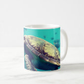 Zee Turtle Koffiemok (Voorkant rechts)