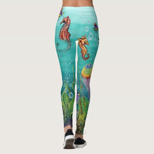 Zee Turtle Leggings (Achterkant)