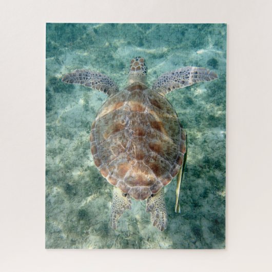 Zee Turtle Legpuzzel (Verticaal)