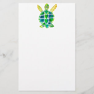 Zee Turtle Love Collectie Briefpapier