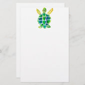 Zee Turtle Love Collectie Briefpapier (Voorkant / Achterkant)