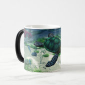 Zee Turtle Magische Mok (Voorkant links)