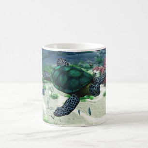 Zee Turtle Magische Mok