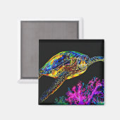 Zee Turtle Magneet (Voorkant / Achterkant)