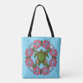 Zee Turtle Mandala Tas (Achterkant)