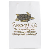 Zee Turtle Medium Cadeauzakje (Voorkant)