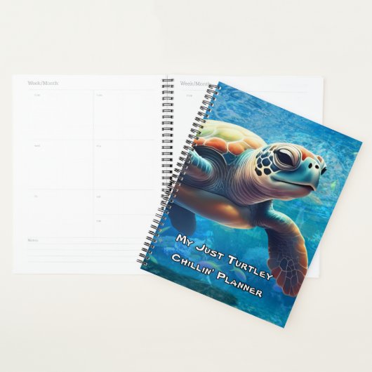 Zee Turtle Mindfulness Planner voor kalmte en held (Display)