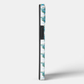 Zee Turtle Monogram Beachy Telefoon Case (Achterkant / Rechts)
