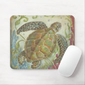 Zee Turtle Mousepad van Kate McRostie Muismat (Met muis)