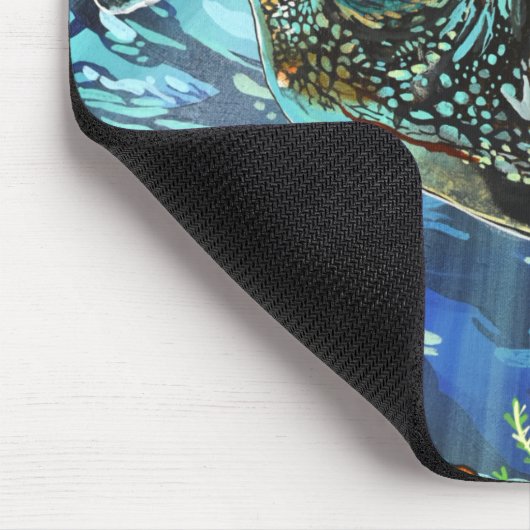 Zee Turtle Muismat (Hoek)