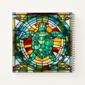 Zee Turtle Notitieboek (Achterkant)