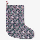 Zee Turtle Ocean Pattern Kleine Kerstsok (Voorkant)