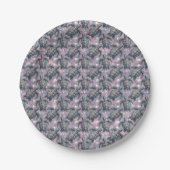 Zee Turtle Ocean Pattern Papieren Bordje (Voorkant)