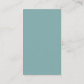 Zee Turtle Ocean Theme Luier Raffle Ticket Informatiekaartje (Achterkant)