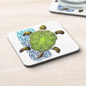 Zee Turtle Onderzetter (Linkerzijde)