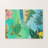 Zee Turtle Paradise Puzzle Legpuzzel (Horizontaal)