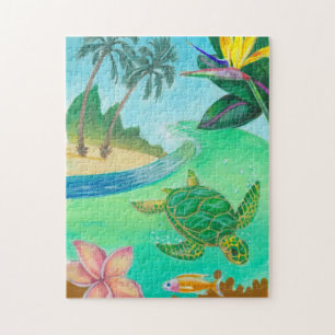 Zee Turtle Paradise Puzzle Legpuzzel