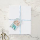 Zee Turtle Party Favor Labels Cadeaulabel (Met Touw)