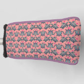 Zee Turtle Pattern Golfheadcover (Voorkant)