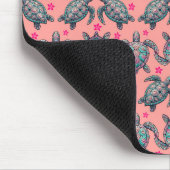 Zee Turtle Pattern Muismat (Hoek)