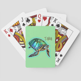 Zee Turtle Pokerkaarten