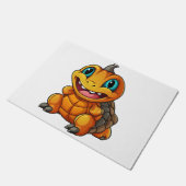 Zee Turtle Pompoen Lazy Halloween Feestkostuum Deurmat (Schuin)