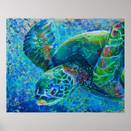 Zee Turtle Poster