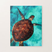 Zee Turtle Puzzle Legpuzzel (Verticaal)