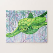 Zee Turtle Puzzle Legpuzzel (Horizontaal)