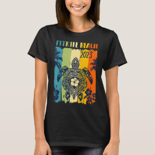 Zee Turtle Retro Myrtle Beach Carolina Family Vaca T-shirt