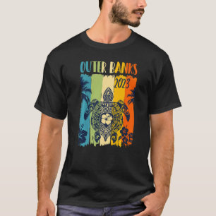 Zee Turtle Retro Outer Banks Carolina Family Vacat T-shirt