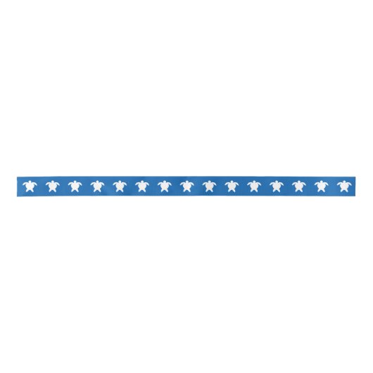 Zee Turtle Ribbon 1,5 inch Lint (Voorkant)