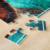 Zee Turtle spel puzzel Legpuzzel (Zijkant)