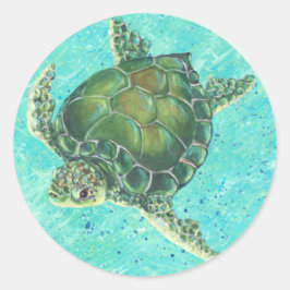 Zee Turtle Sticker
