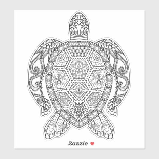 ZEE TURTLE STICKER (Vel)
