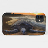 Zee Turtle Sunset Case-Mate iPhone Case (Achterkant (horizontaal))