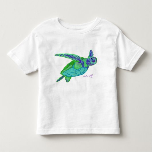 Zee Turtle Tee Shirt (Voorkant)