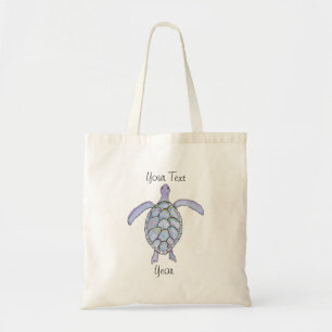 Zee Turtle Tote Bag
