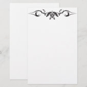 Zee Turtle Tribal Stationery Briefpapier (Voorkant / Achterkant)